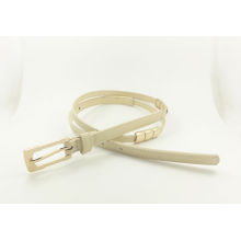 Stud PU Fashion Skinny Belt pour Lady (KY5330-3)